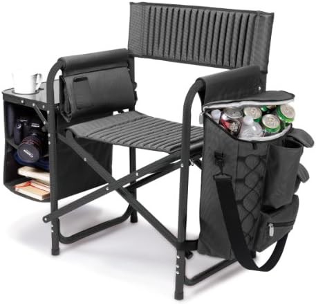 Fusion Camping Chair with Soft Cooler Gray