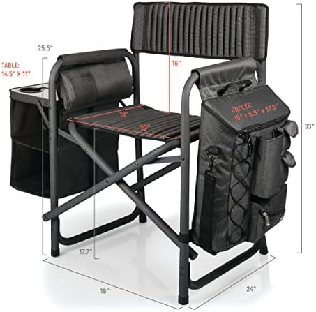 Fusion Camping Chair with Soft Cooler Gray — photo 3