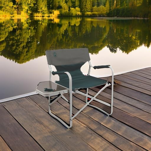 Folding Deck Chair with Integrated Side Table — photo 5