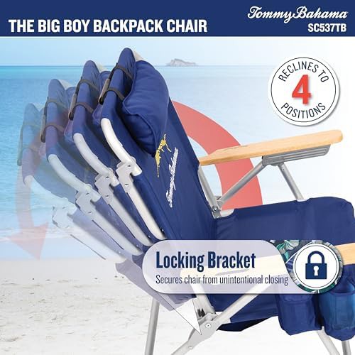 Tommy Bahama wide seat folding beach chair — photo 5