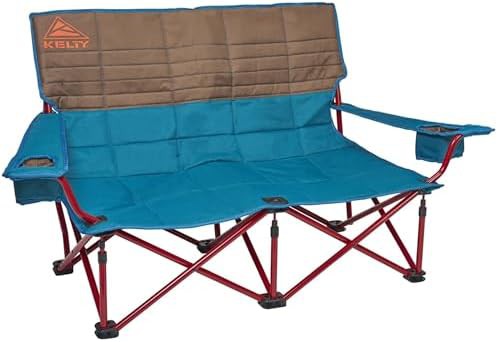 Deep lake low loveseat folding camping chair