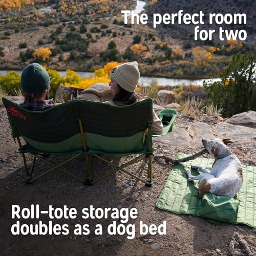 Deep lake low loveseat folding camping chair — photo 4
