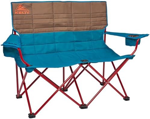 Deep lake oversized loveseat folding camp chair