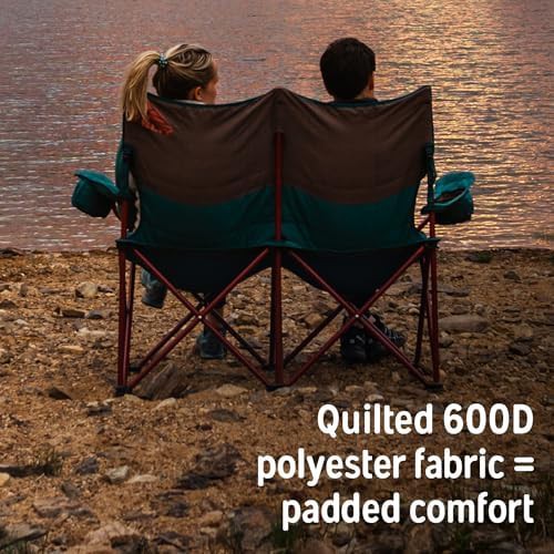 Deep lake oversized loveseat folding camp chair — photo 4