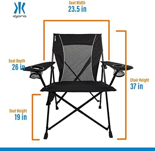 Vik Black Polyester Mesh Steel Chair — photo 3