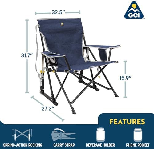 Kickback Rocker with Integrated Beverage Holder — photo 3