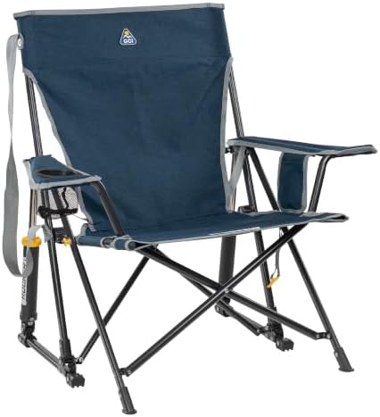 Indigo Blue Outdoor Kickback Rocker