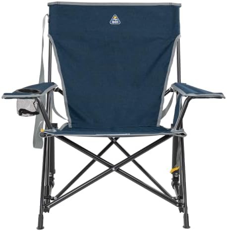 Indigo Blue Outdoor Kickback Rocker — photo 3