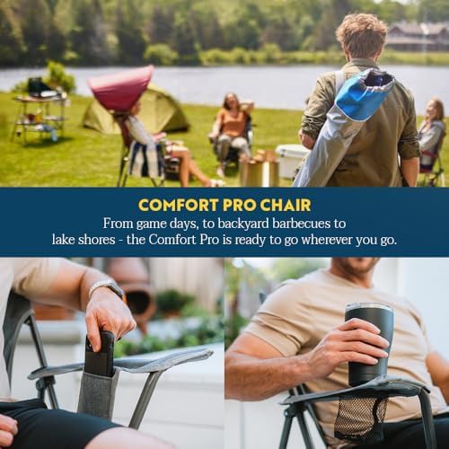 Heathered pewter gray comfort pro chair — photo 5