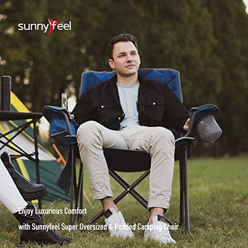 Heated oversized director camping chair — photo 4