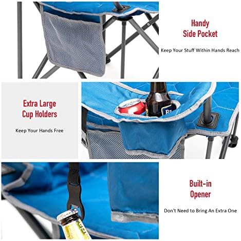 Heated oversized director camping chair — photo 5