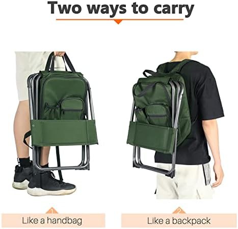 Backpack Cooler Chair with Integrated Stool — photo 4