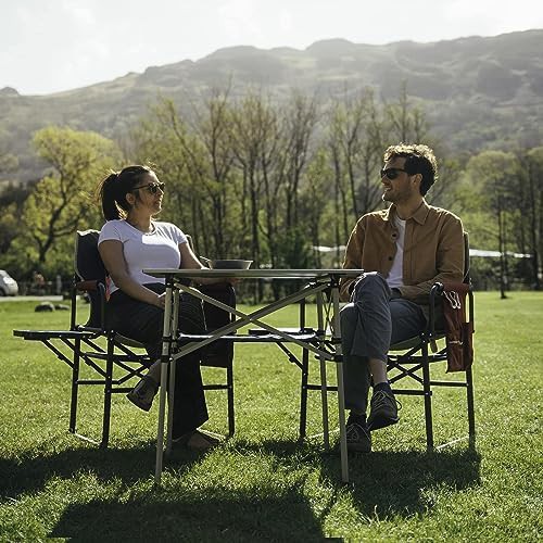 Collapsible director camping chair with table — photo 5