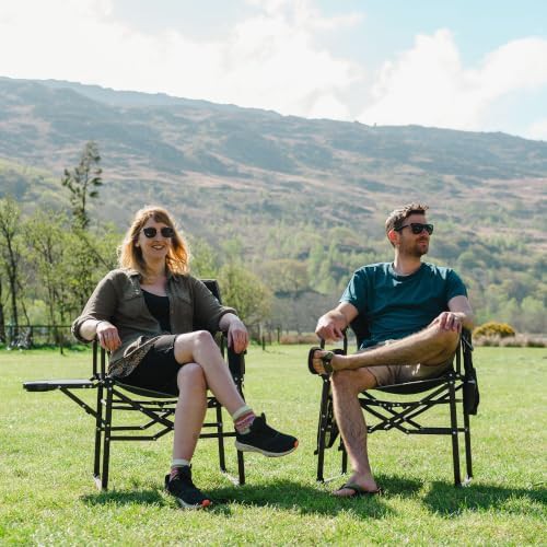 Outdoor director camping chair with side table — photo 4