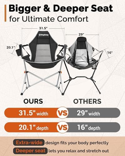 Two pack hammock camping chairs heavy duty — photo 5