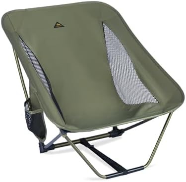 Green Low Profile Compact Folding Chair