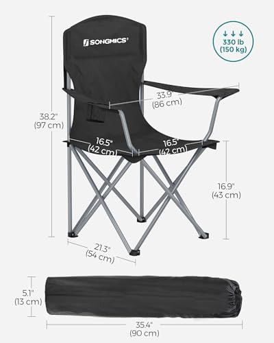 Folding Camping Chairs Set of Two — photo 3