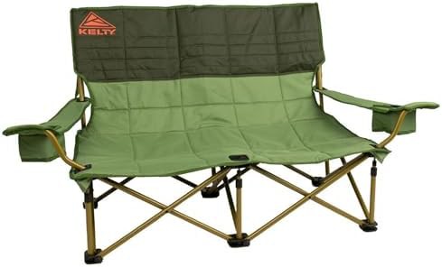 Dill green low loveseat folding camping chair