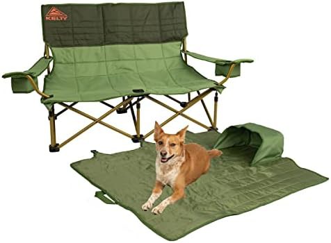 Dill green low loveseat folding camping chair — photo 4