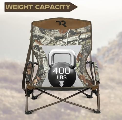 Turkey hunting lightweight low camping chair — photo 4