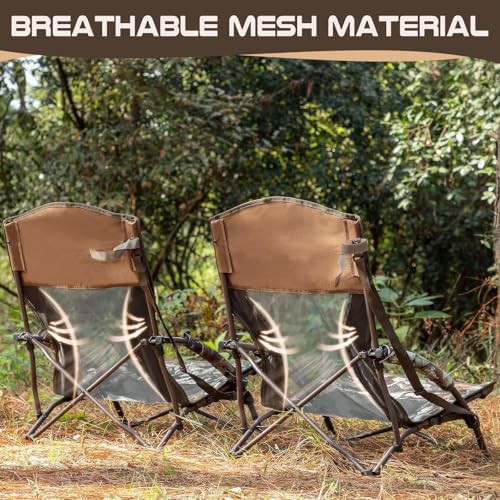 Turkey hunting lightweight low camping chair — photo 5