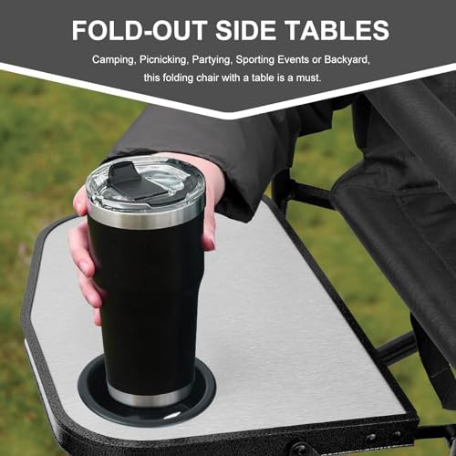 Yestomo heavy duty director folding chair — photo 4