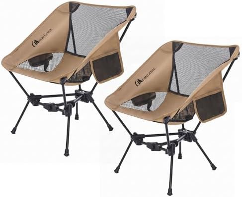 Two Pack Ultralight Folding Chairs