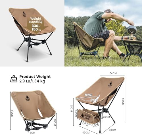 OneTigris Tigerblade compact portable camping chair — photo 3