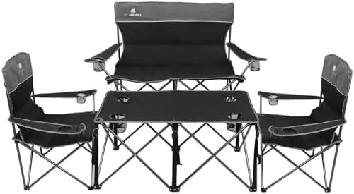 Collapsible Sofa and Single Chair Combo Set