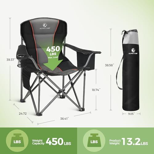 Heavy Duty Padded Grey Outdoor Chair — photo 3