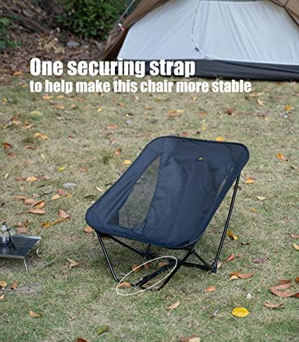 Blue Low Profile Ultralight Folding Chair — photo 4