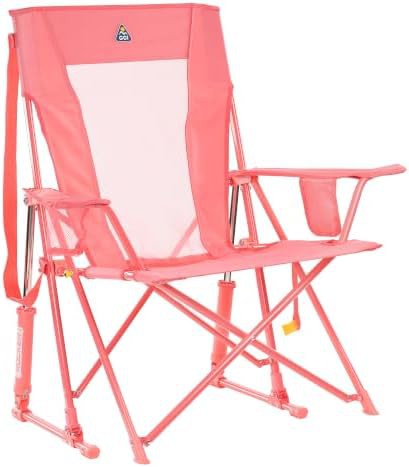 Blush pink comfort pro rocking chair