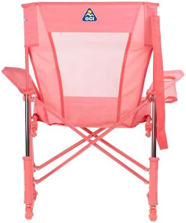 Blush pink comfort pro rocking chair — photo 5