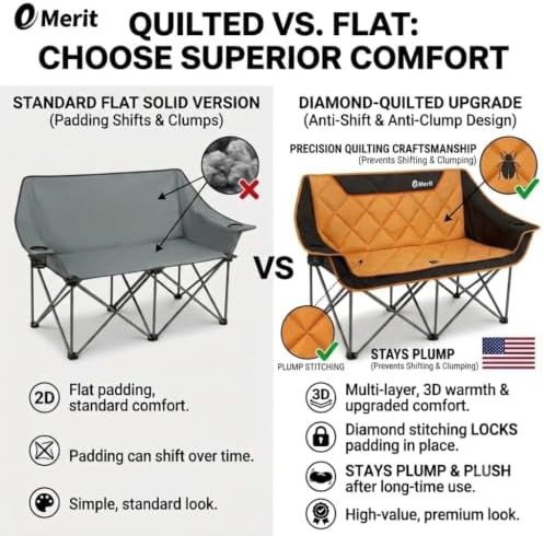 Oversized Double Camping Loveseat Couch — photo 4