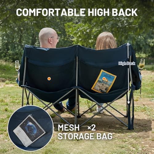 Double camping chair heavy duty outdoor — photo 5