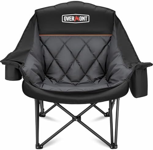 Oversized xl camping chair for adults
