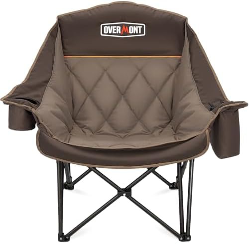 XL support adult camping chair
