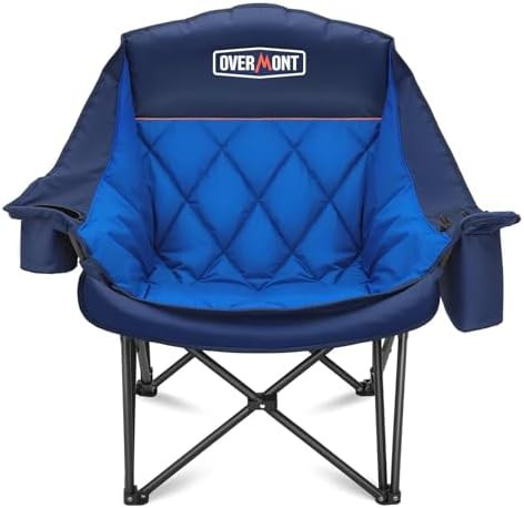 Heavy duty XL camping chair
