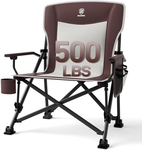 Red heavy duty lawn chair