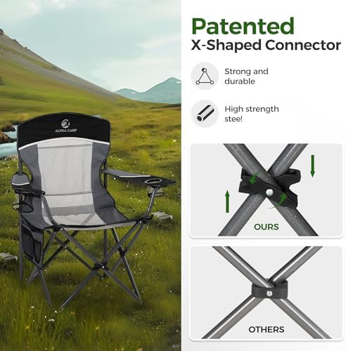 Heavy Duty 400 lbs Mesh Back Chair — photo 4