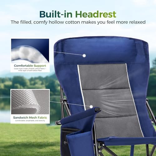 Oversized Adult Lawn Chair for Camping — photo 3