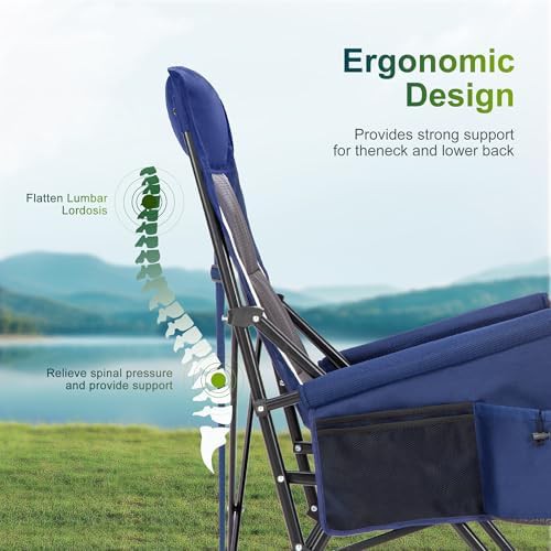 Oversized Adult Lawn Chair for Camping — photo 4