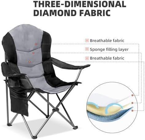 Padded High Back Chairs with Lumbar Support — photo 5