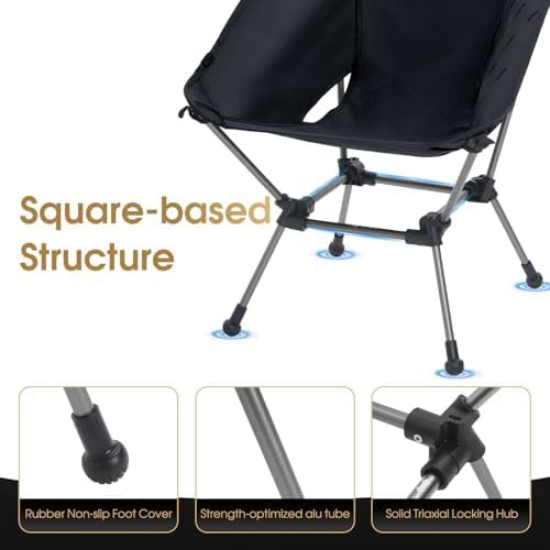 Ultralight Plus Folding Camp Chair — photo 4