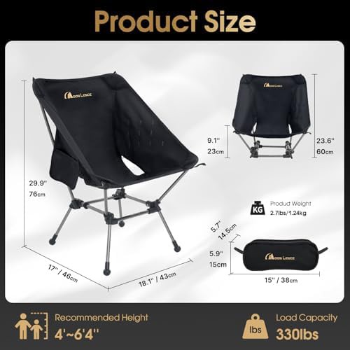 Ultralight Plus Folding Camp Chair — photo 5