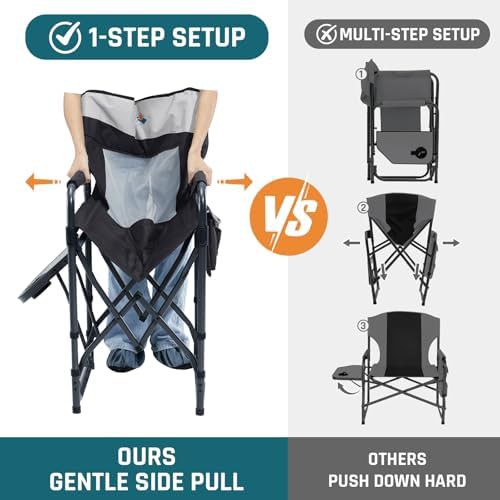 Directors Chair with Breeze Mesh Backrest — photo 3