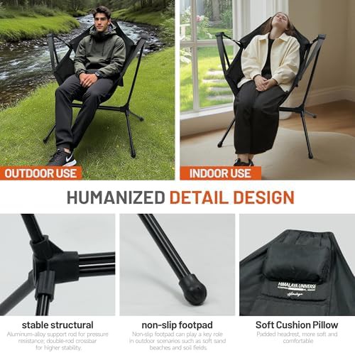 Hammock Swinging Portable Rocker Chair — photo 3
