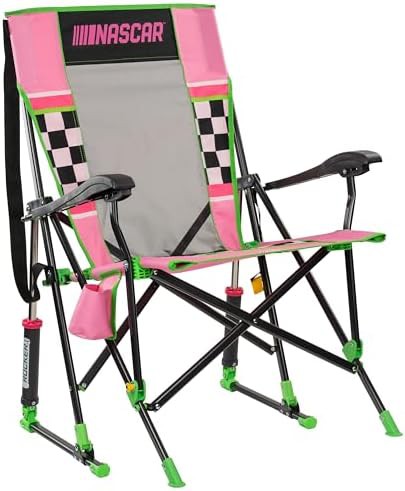 Pink NASCAR edition roadtrip rocking chair