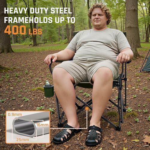 Heavy Duty Oversized Camping Chairs Four Pack — photo 4