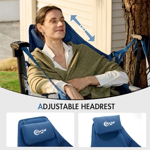 Blue Hammock Swinging Camping Chair — photo 5